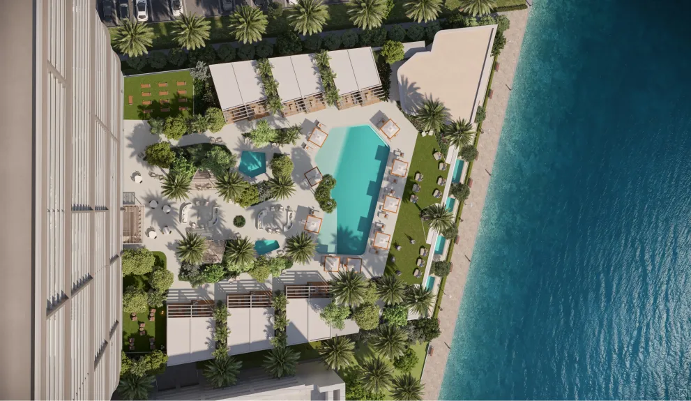 ICON BEACH WATERFRONT RESIDENCES: Additional view of the resort-style pool with lounge chairs